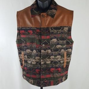 Parish Nation Button Up Vest